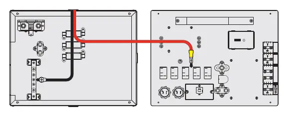 Internal wiring connection diagram