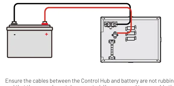 Battery connection diagram