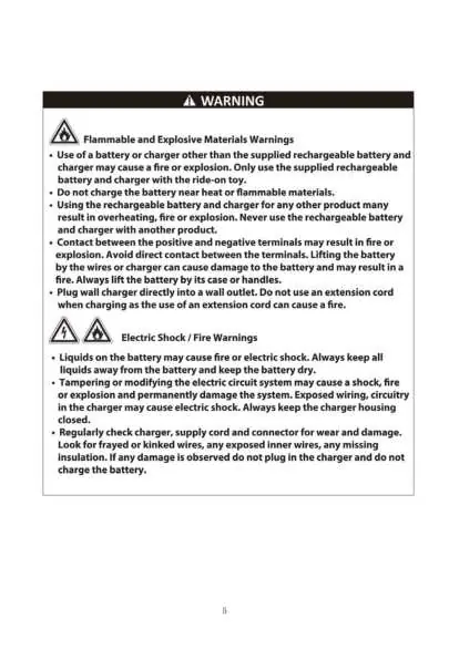 Review charging safety and fire prevention