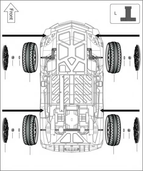 Wheel assembly diagram