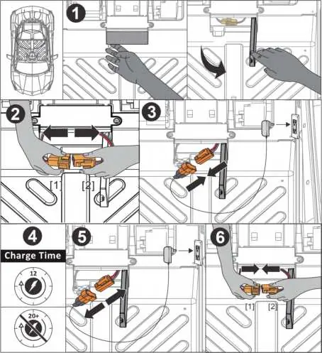 Battery charging steps