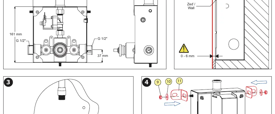 Mounting dimensions