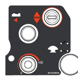 Control panel layout