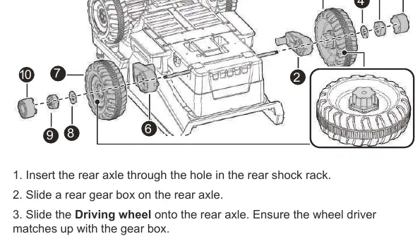 Rear Wheel Assembly