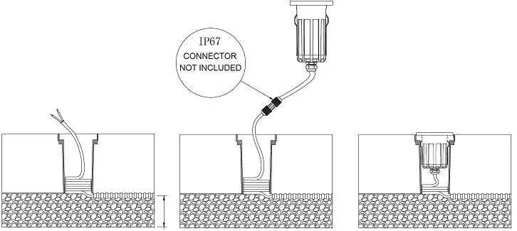 Installation steps for moulded box mounting