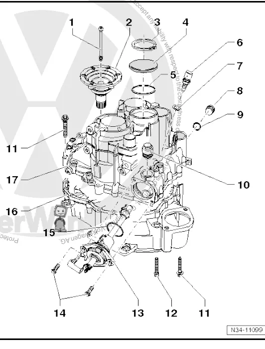 Gearbox housing assembly