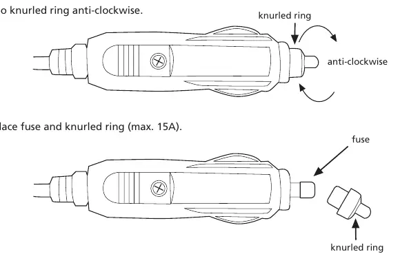 Fuse replacement procedure