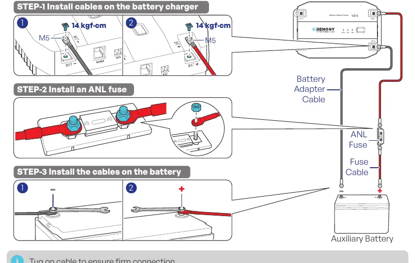Connecting to Auxiliary Battery