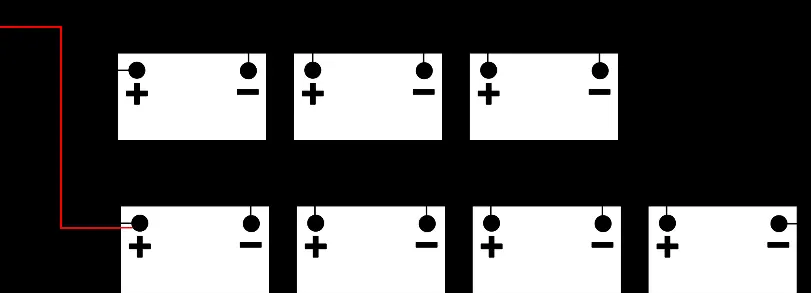 Parallel connection configuration