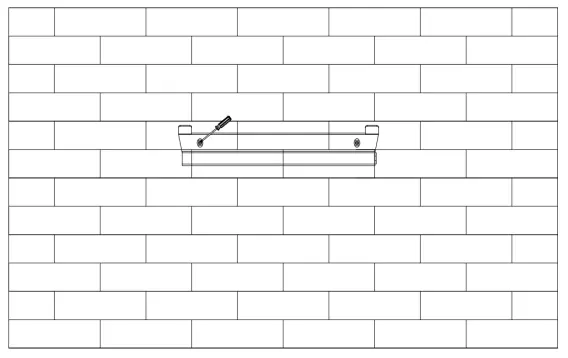 Fixing the wall bracket