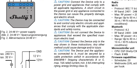 Wiring diagram for 24-48V DC power supply