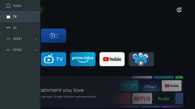 Settings menu overview