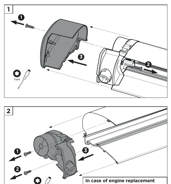 Disassembly steps