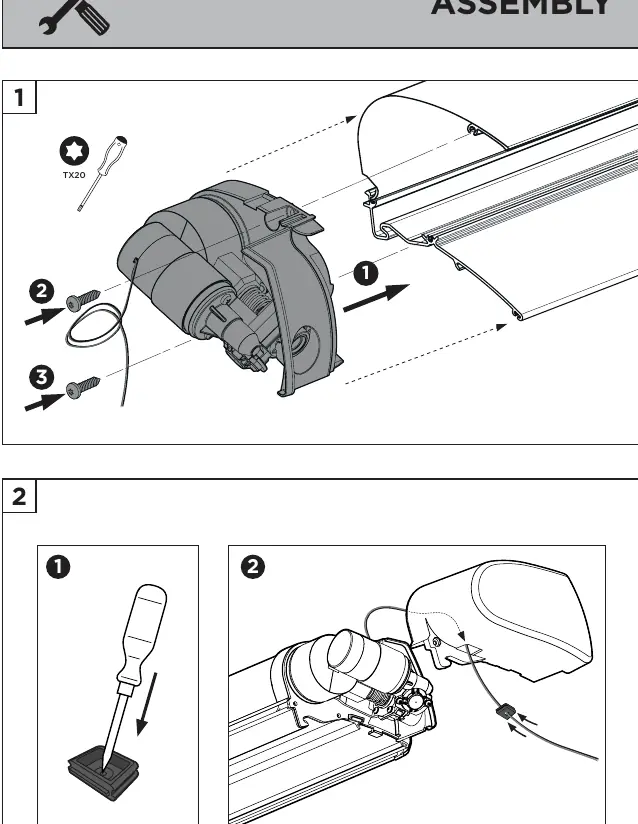 Assembly steps