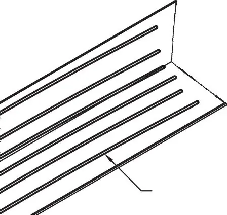 Adhesive application on the Bare Step extrusion