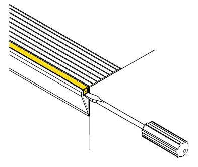 Light tube removal procedure