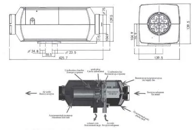 Heater structure and working principle