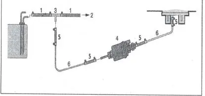 Fuel pump installation diagram