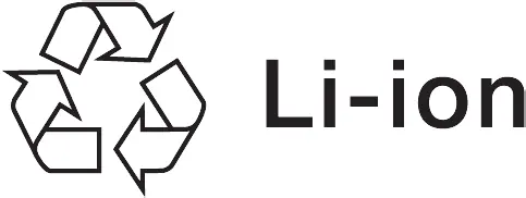 Identify the Li-ion battery recycling symbol.