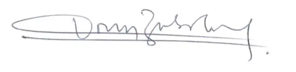 Authorized signature for document validation.