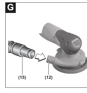 External dust extraction