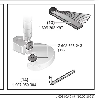 Cutter replacement and adjustment components