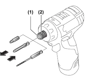 Tool insertion (HX)