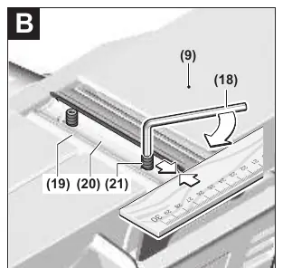 Blade installation (B)