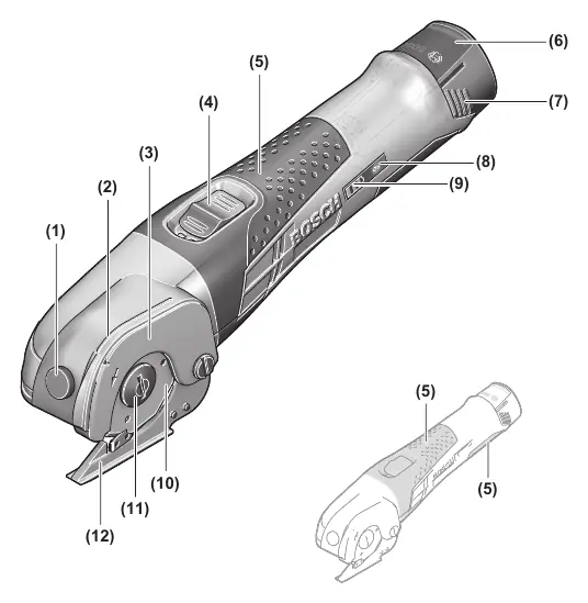 GUS 12V-300 components overview