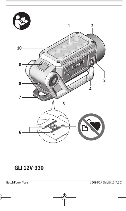 GLI 12V-330 components overview