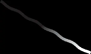 Observe the visual indicator for the cable path.