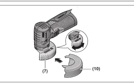 Mounting the protective guard