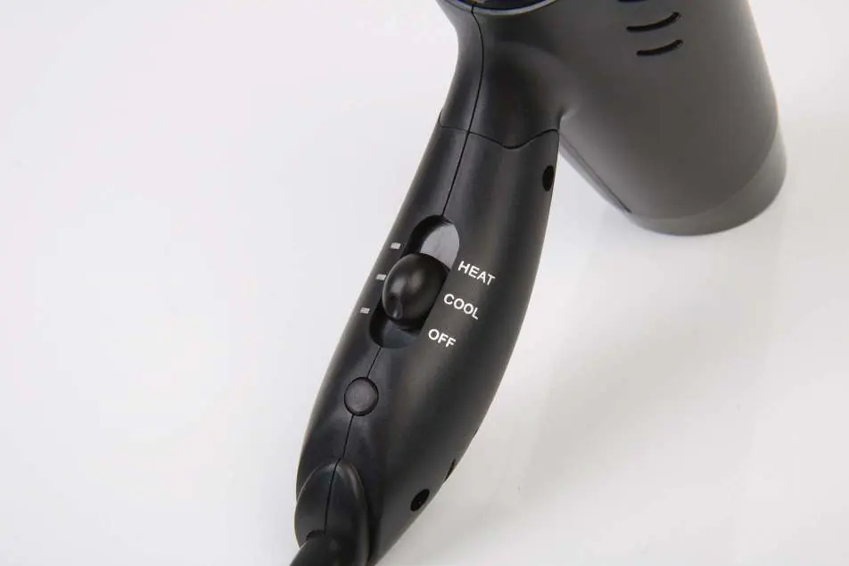 Switch settings on the handle