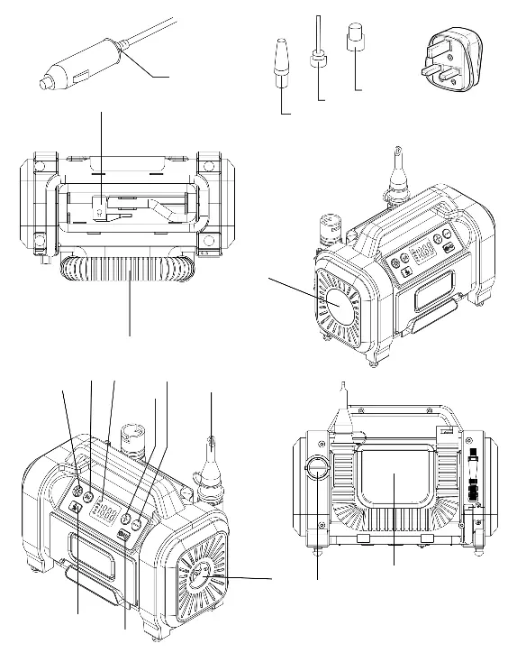 Device features and component identification