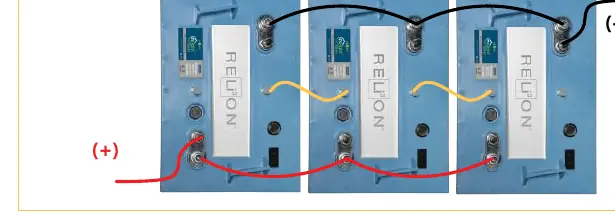 Wiring diagram for parallel battery connection