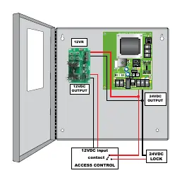 Wiring diagram for 12VR module