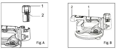 Battery insertion and removal