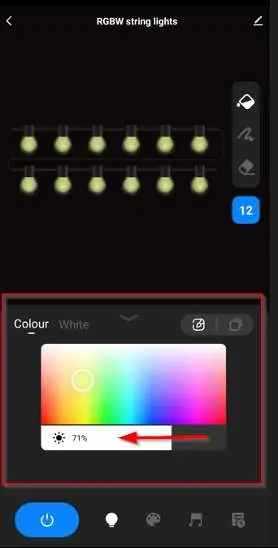 Color selector