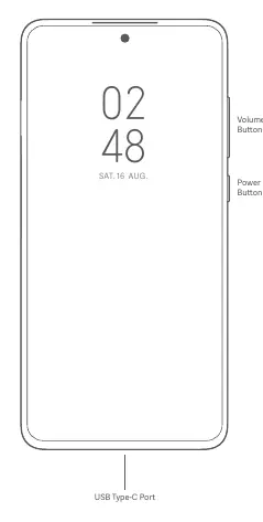 Xiaomi 12X button and port layout