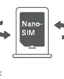 SIM card tray orientation