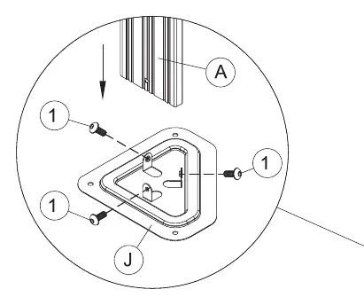 Initial frame connection