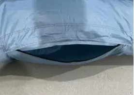 Folding the tent