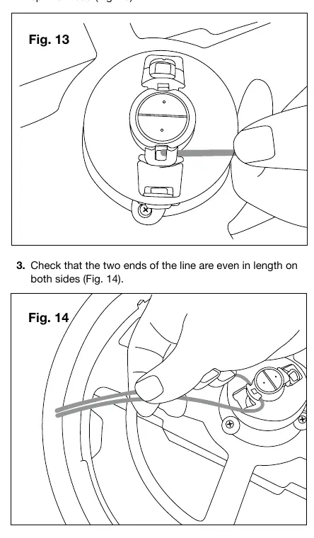 Replacing the Cutting Line