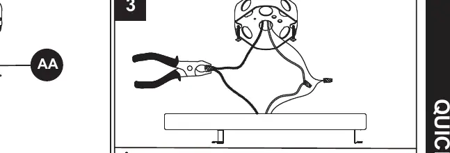 Wiring the fixture
