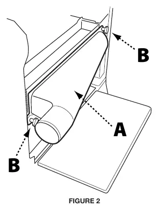 Attaching the reversible dust port