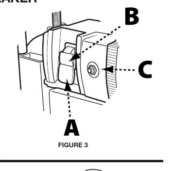 Controls: ON/OFF switch, safety key, and circuit breaker