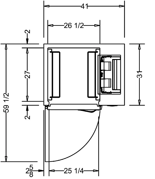 Plan View dimensions