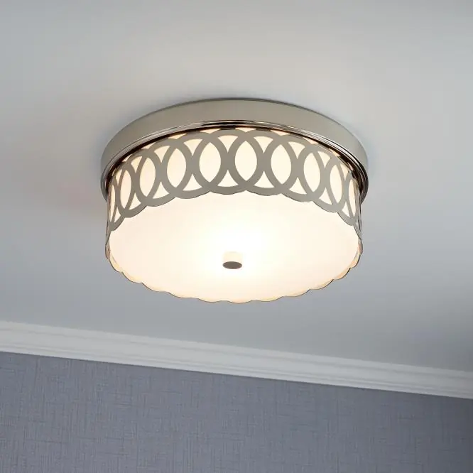 Signature Hardware Spotswood Flush-Mount Ceiling Light