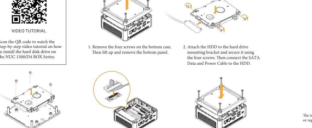 2.5-inch Hard Drive Installation