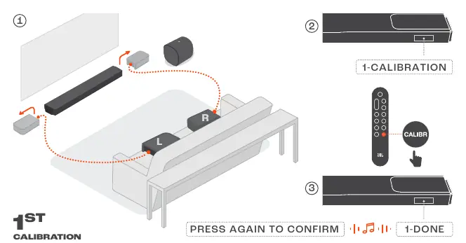 First sound calibration sequence
